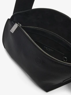 McQueen T-Bar Sling Bag in Black