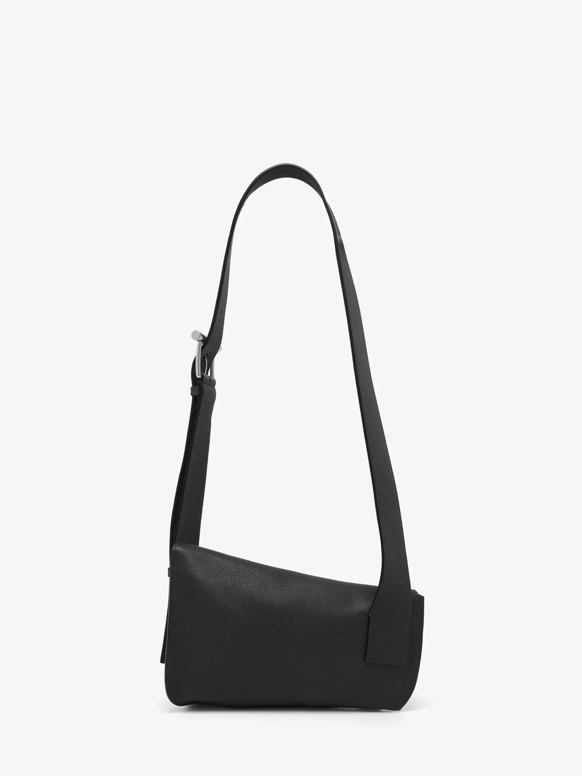 McQueen T-Bar Sling Bag in Black
