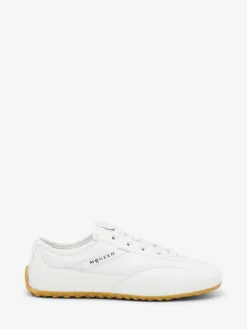 Men's Boxe Sneaker in Off White