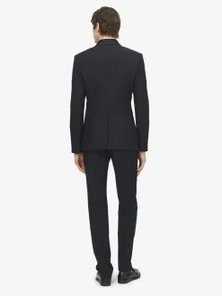 Men's Double-breasted Evening Jacket in Black