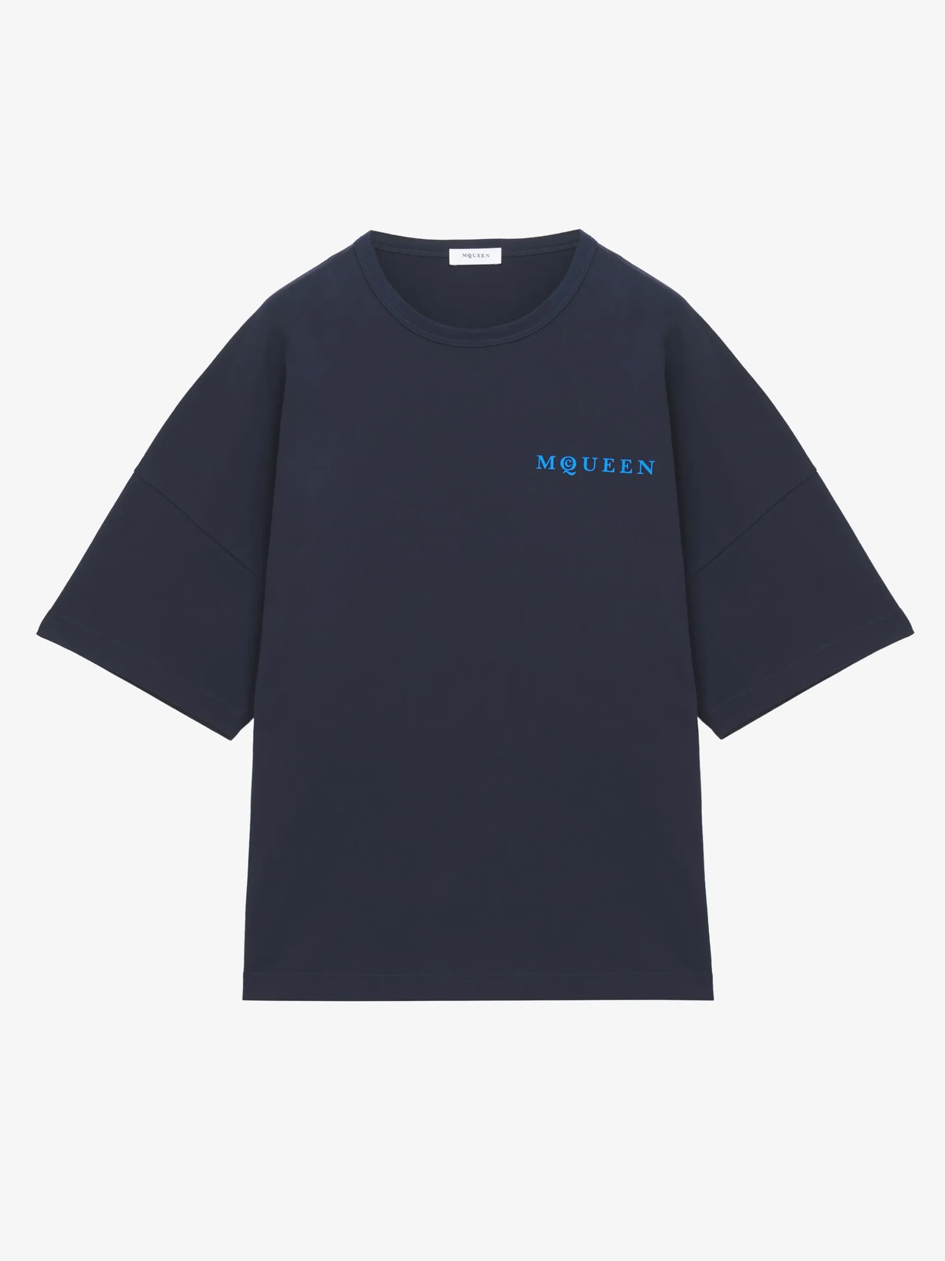 Men's Logo Oversized T-shirt in Blue