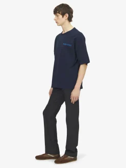 Men's Logo Oversized T-shirt in Blue