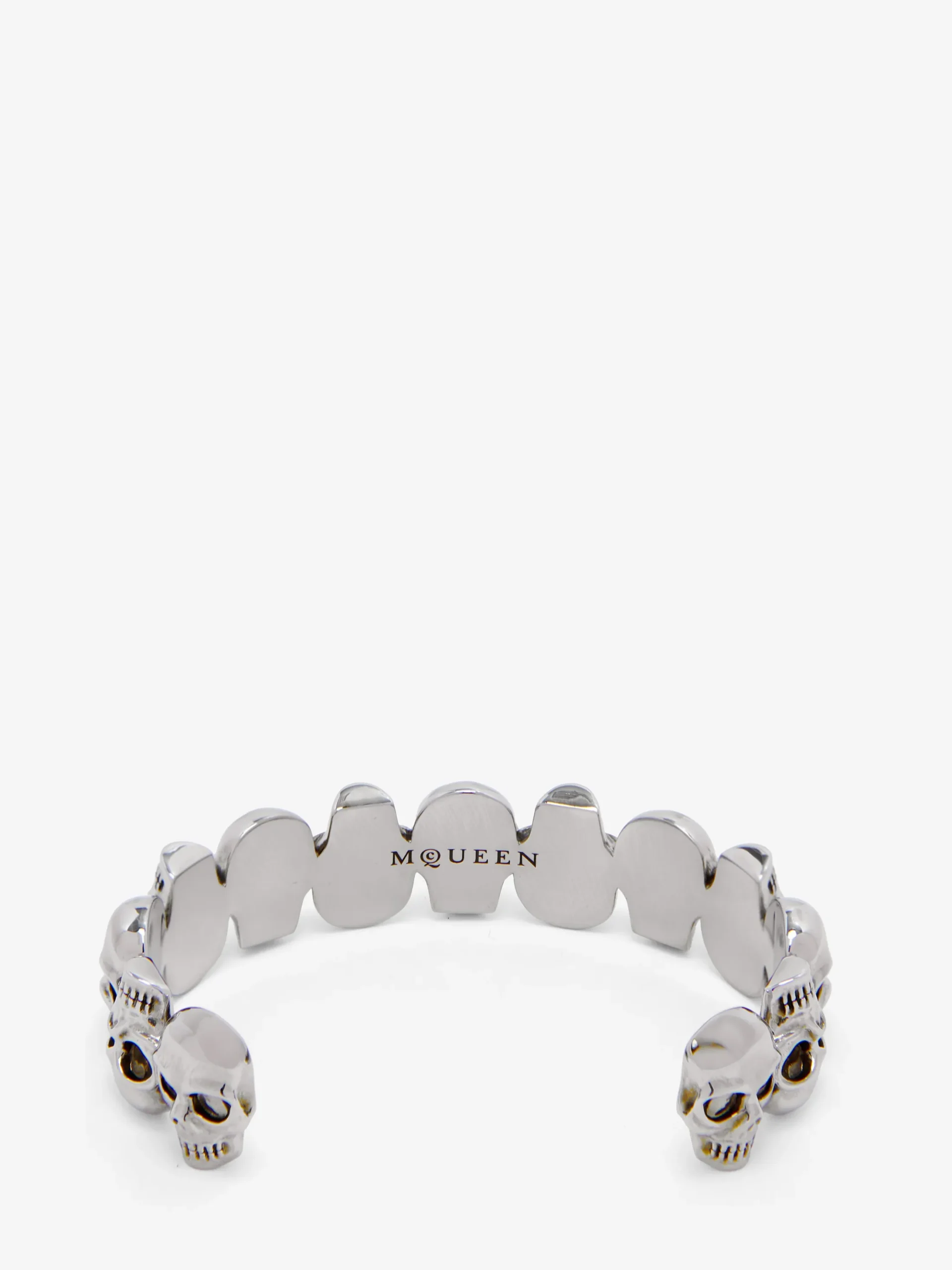 Men's Multi-skull Cuff in Antique Silver-finish