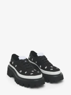 Men's Ollie Sneaker in Black/White