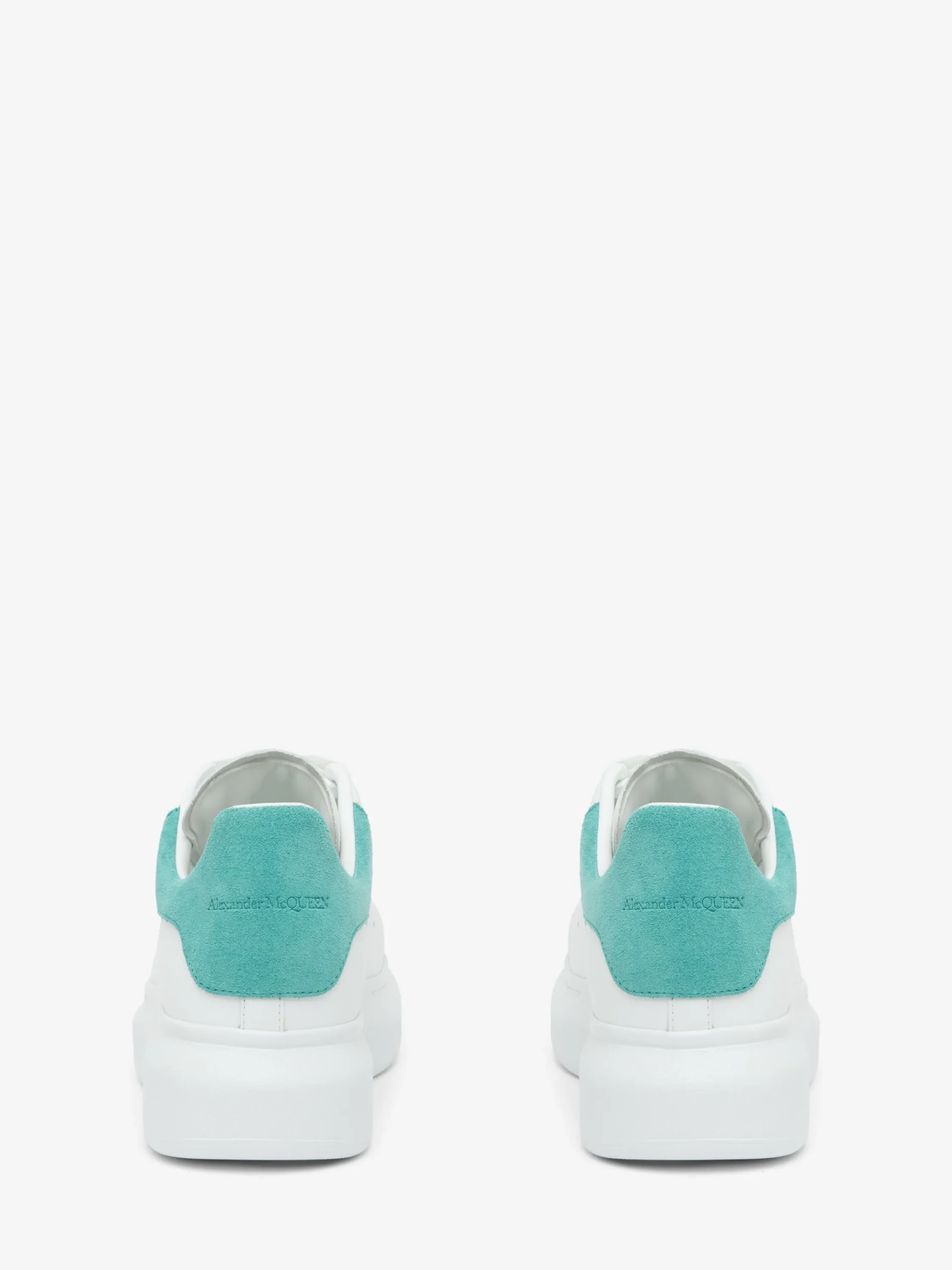 Men's Oversized Sneaker in White/Blue