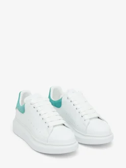 Men's Oversized Sneaker in White/Blue