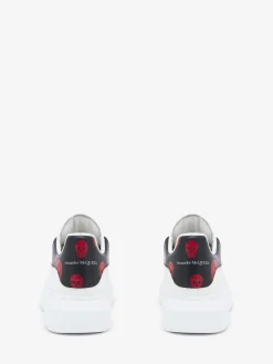 Men's Oversized Sneaker in White/Red