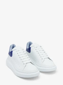 Men's Oversized Sneaker in White/Blue