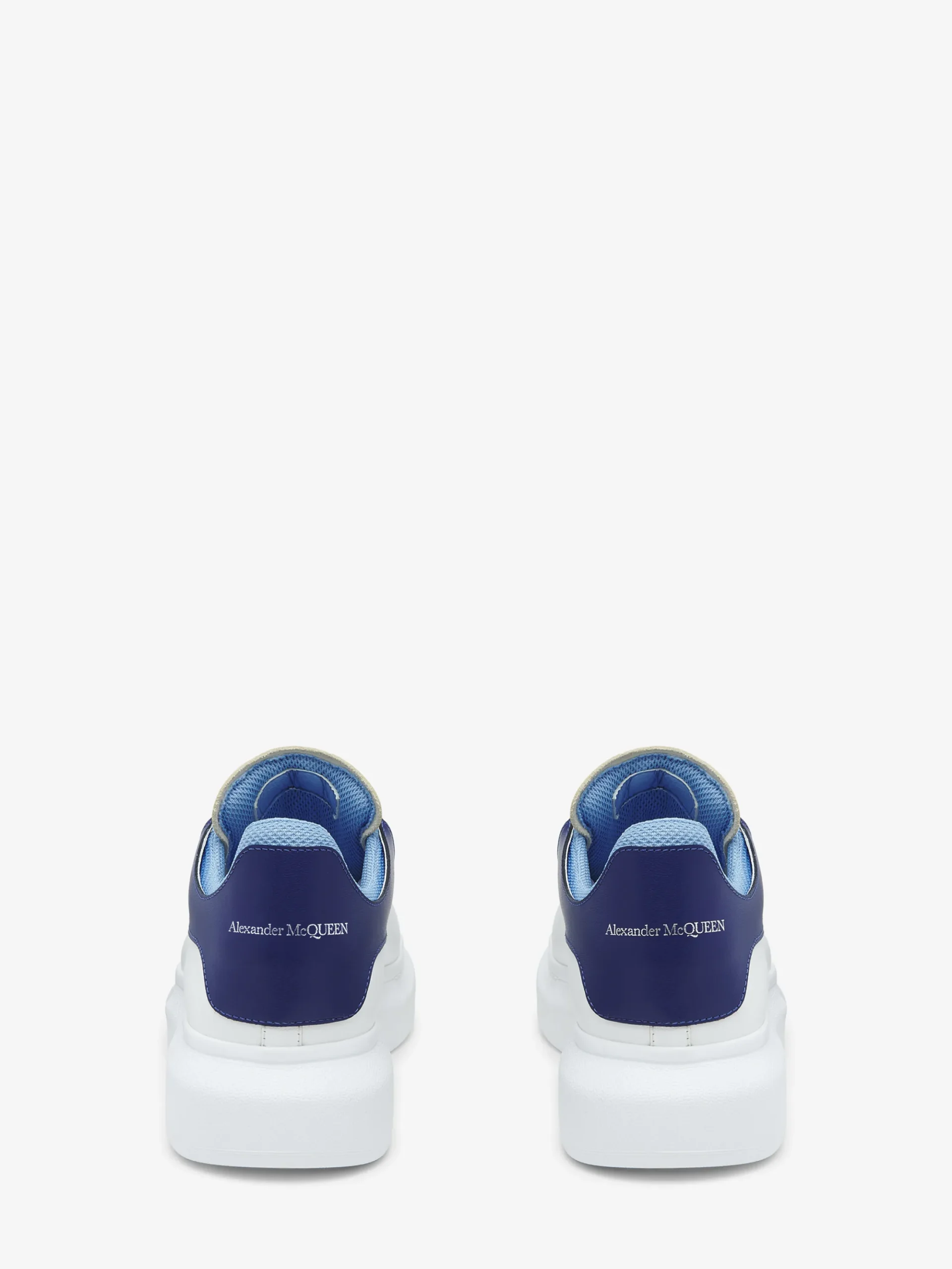 Men's Oversized Sneaker in White/Blue