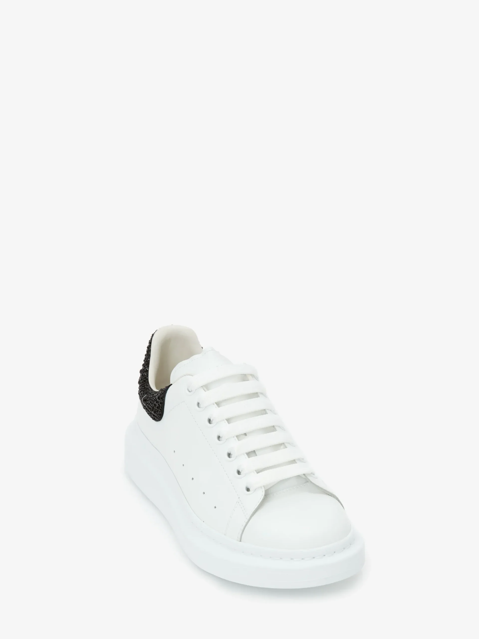 Men's Oversized Sneaker in White/Jet Black