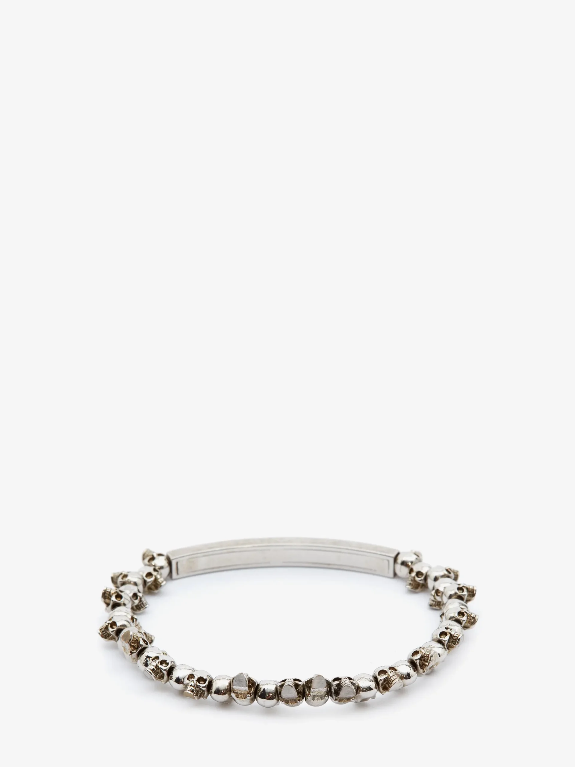Men's Skull Bracelet in SILVER