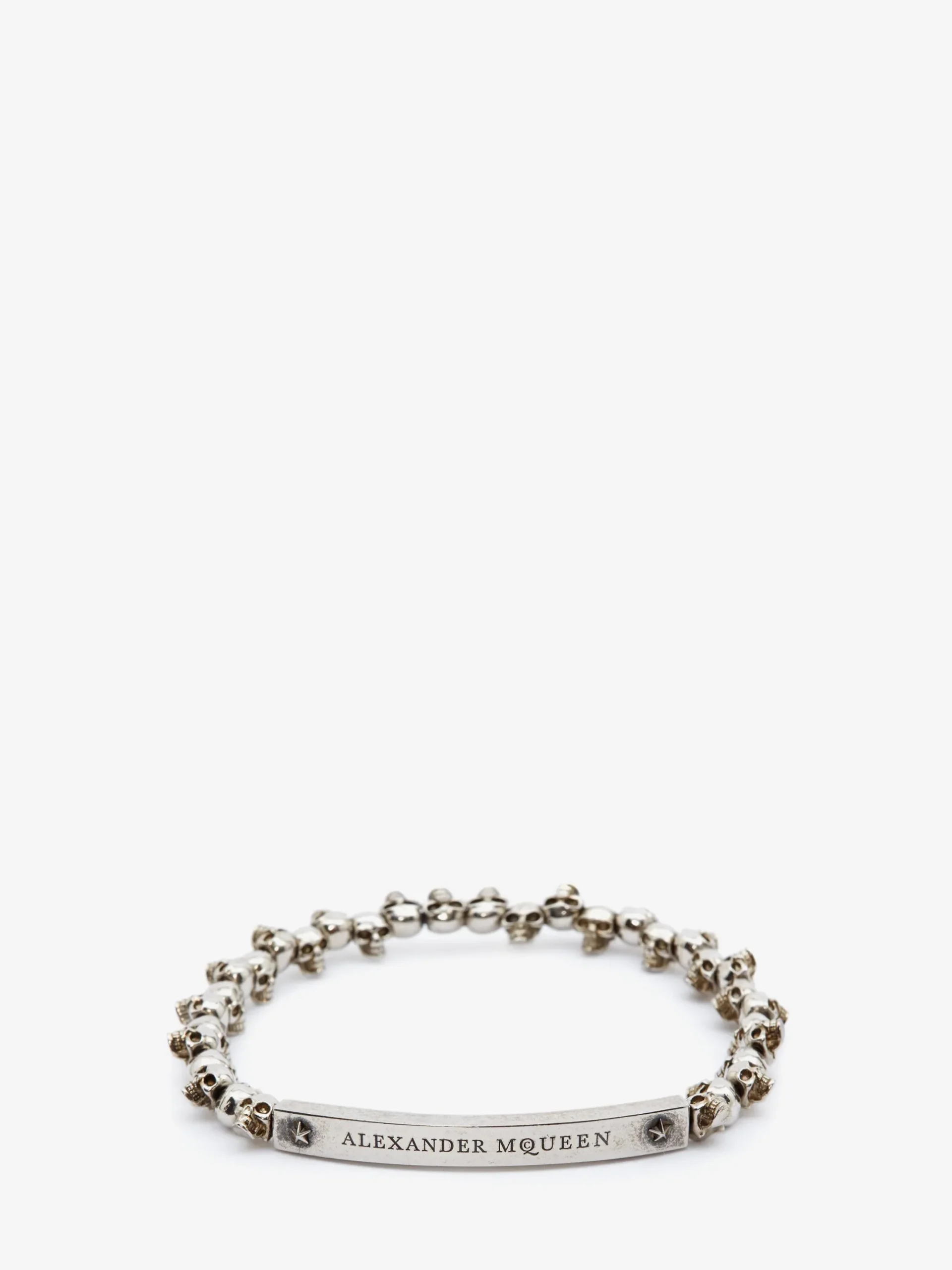 Men's Skull Bracelet in SILVER