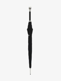Men's Skull Long Umbrella in Black