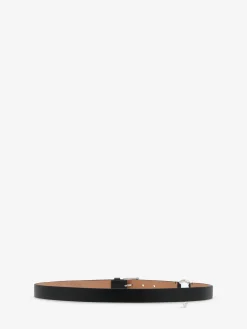 Men's Skull Ring Belt in Black