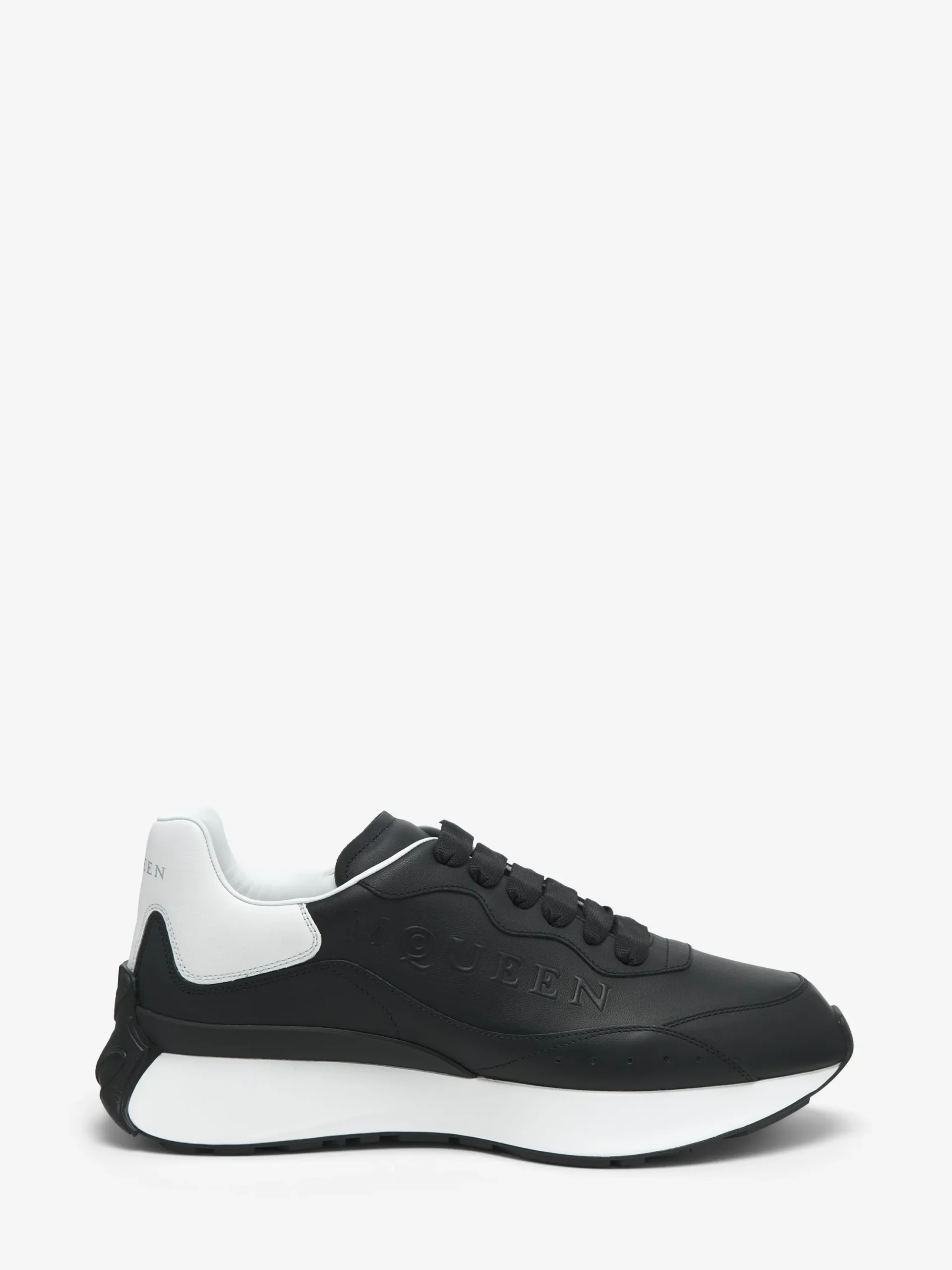 Men's Sprint Runner in Black/White