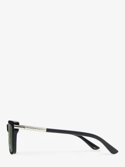 Men's T-bar Icon Square Sunglasses in Black/Grey