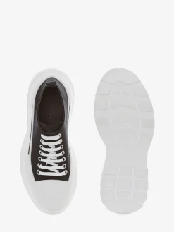 Men's Tread Slick Lace Up in Black/White