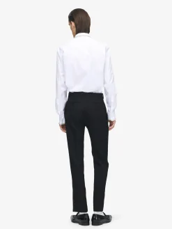 Men's Tuxedo Trousers in Black