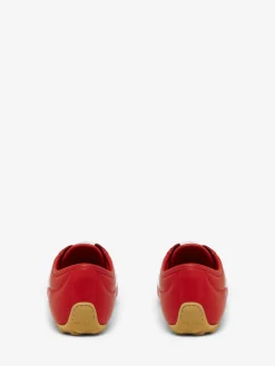 Women's Boxe Sneaker in Red