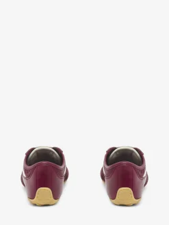 Women's Boxe Sneaker in Ruby Red