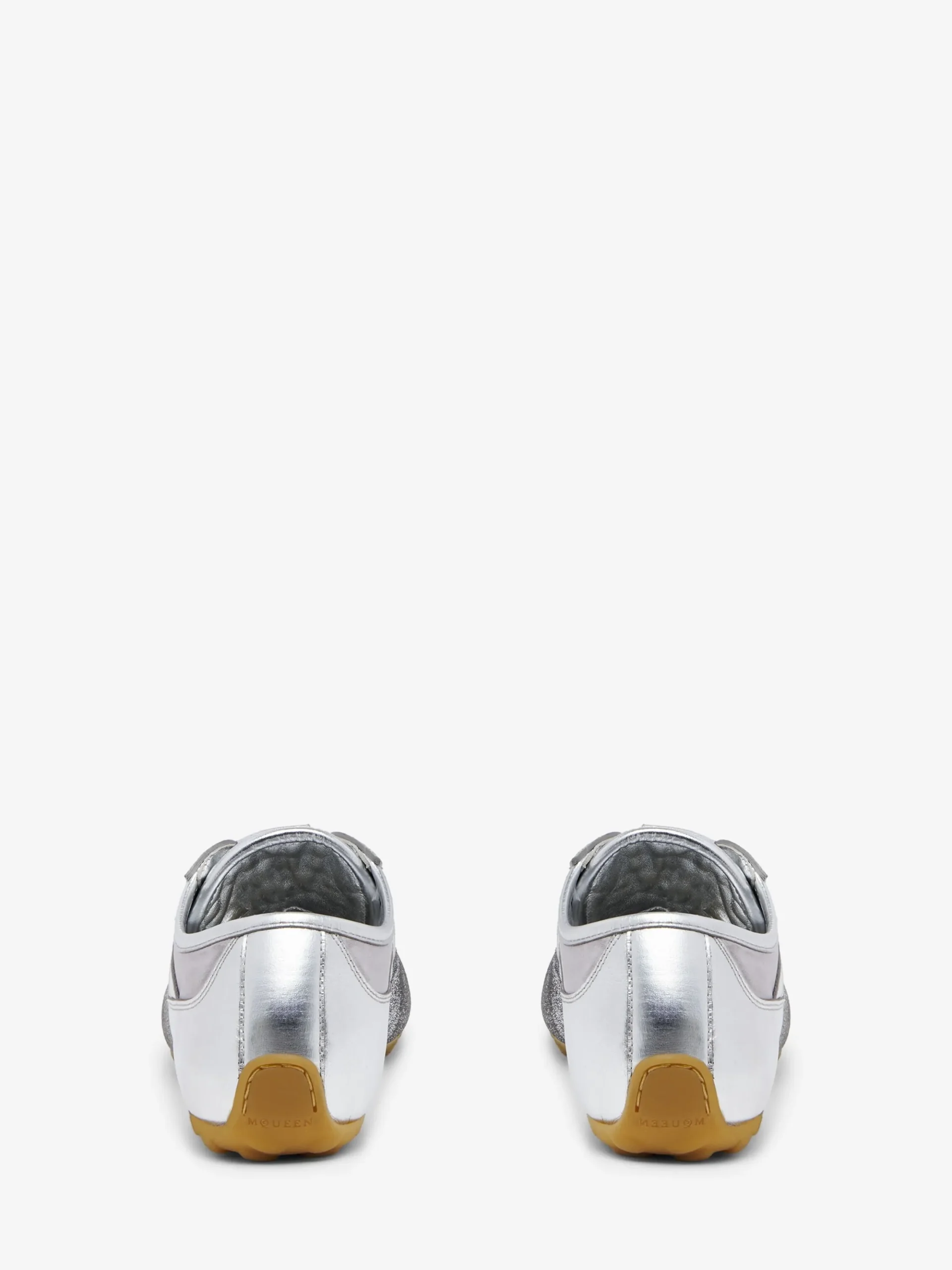 Women's Boxe Sneaker in Silver