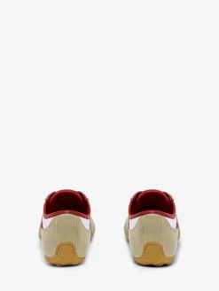 Women's Boxe Sneaker in White/Red