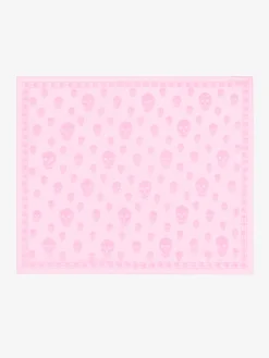 Women's Classic Skull Scarf in Pink