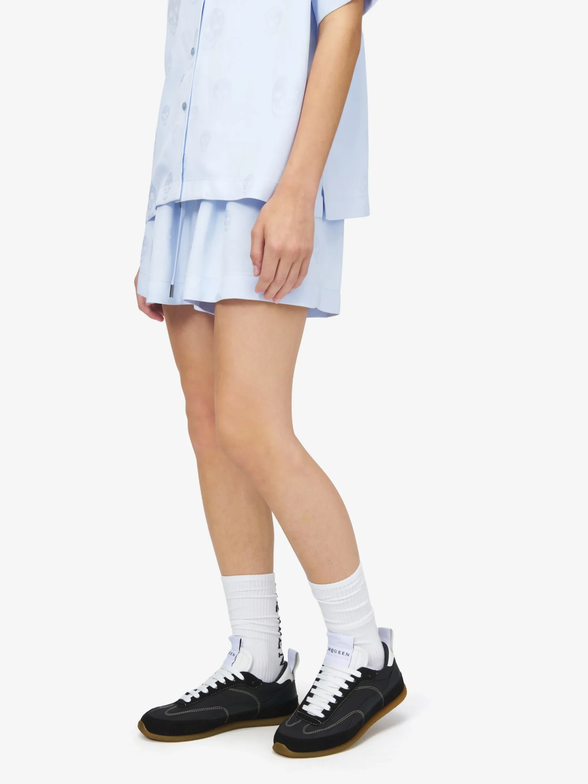 Women's EC1 Sneaker in Black/White