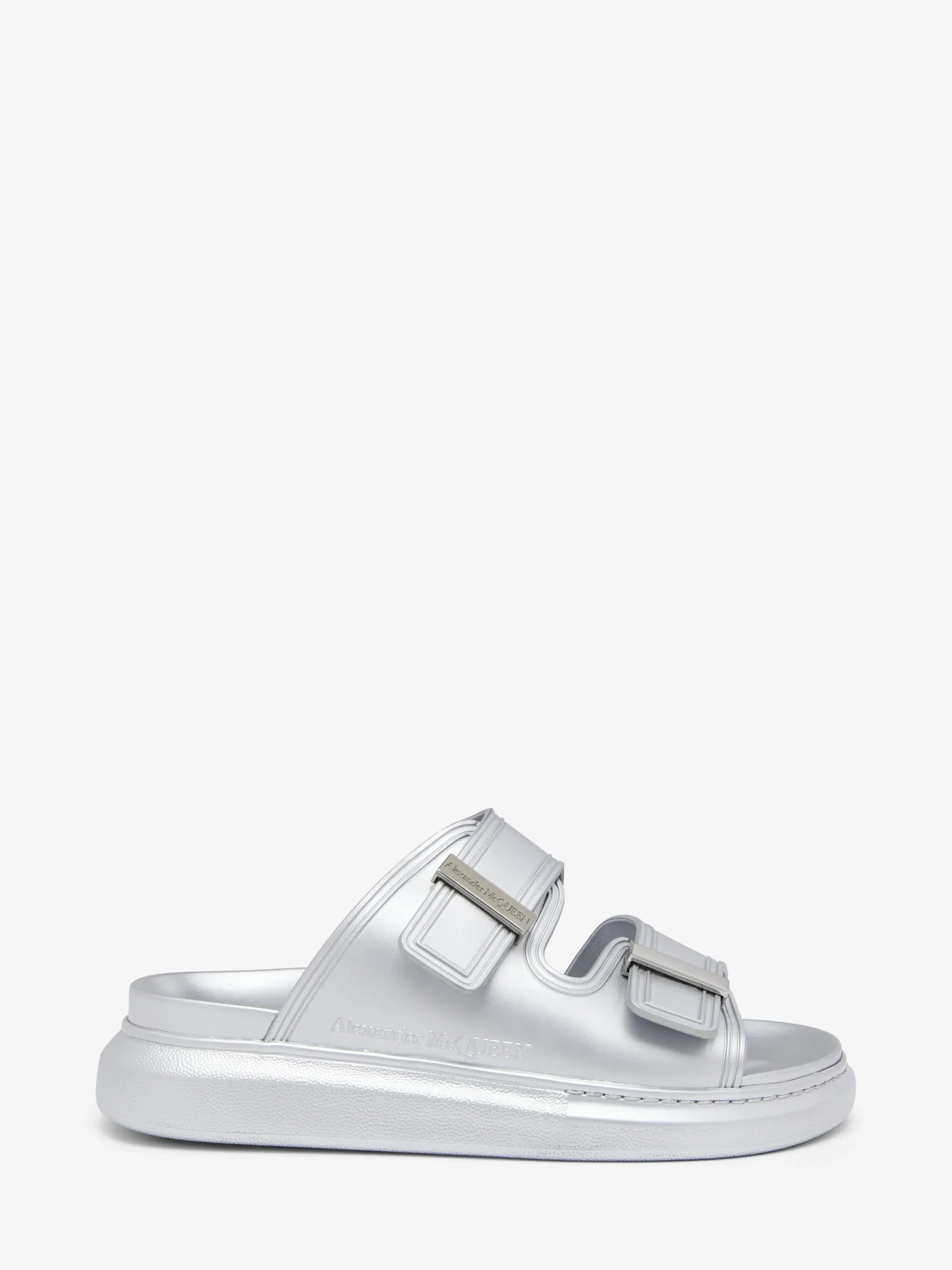Women's Hybrid Slide in Silver