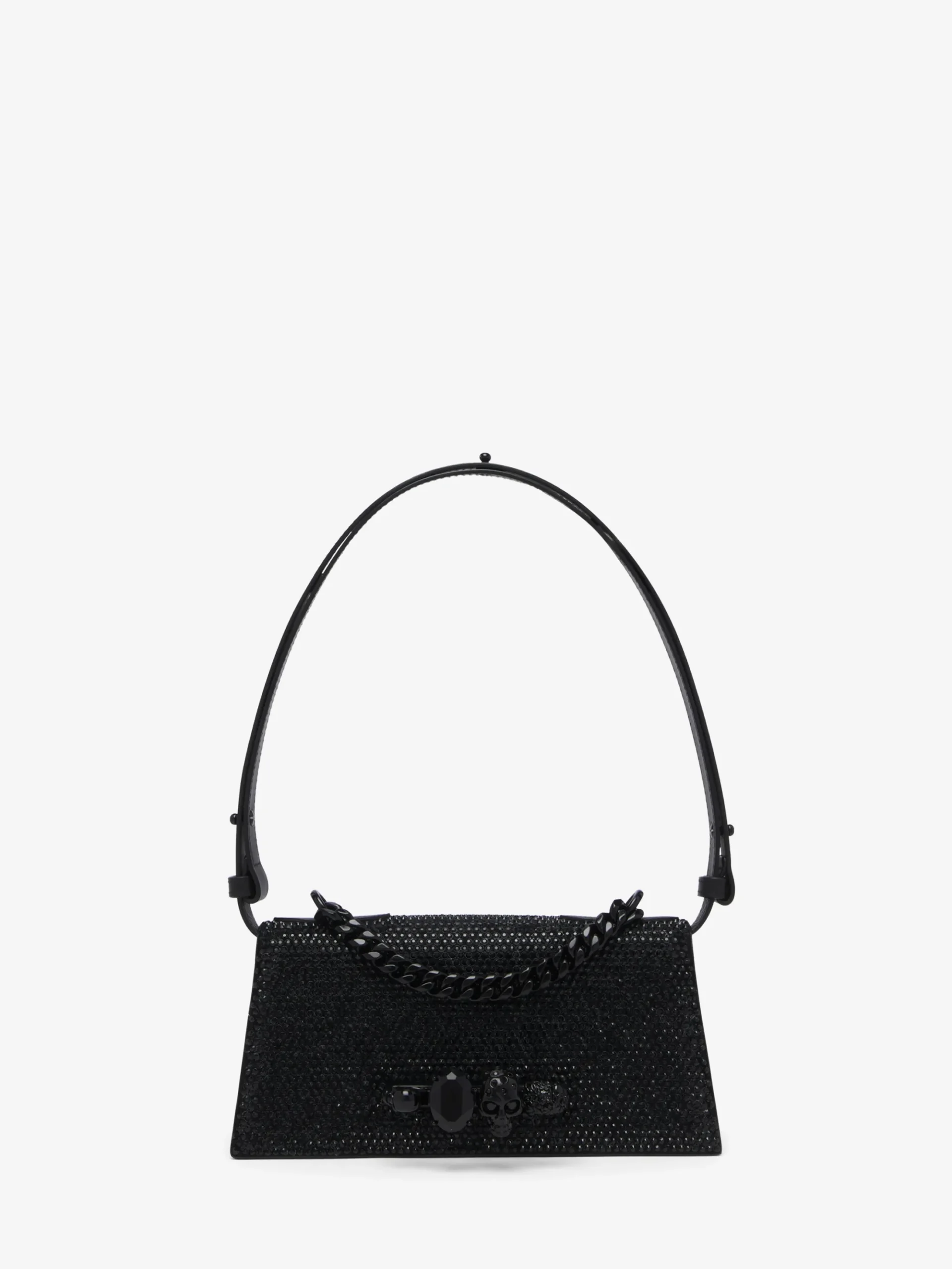 Women's Jewelled Shoulder Mini in Black