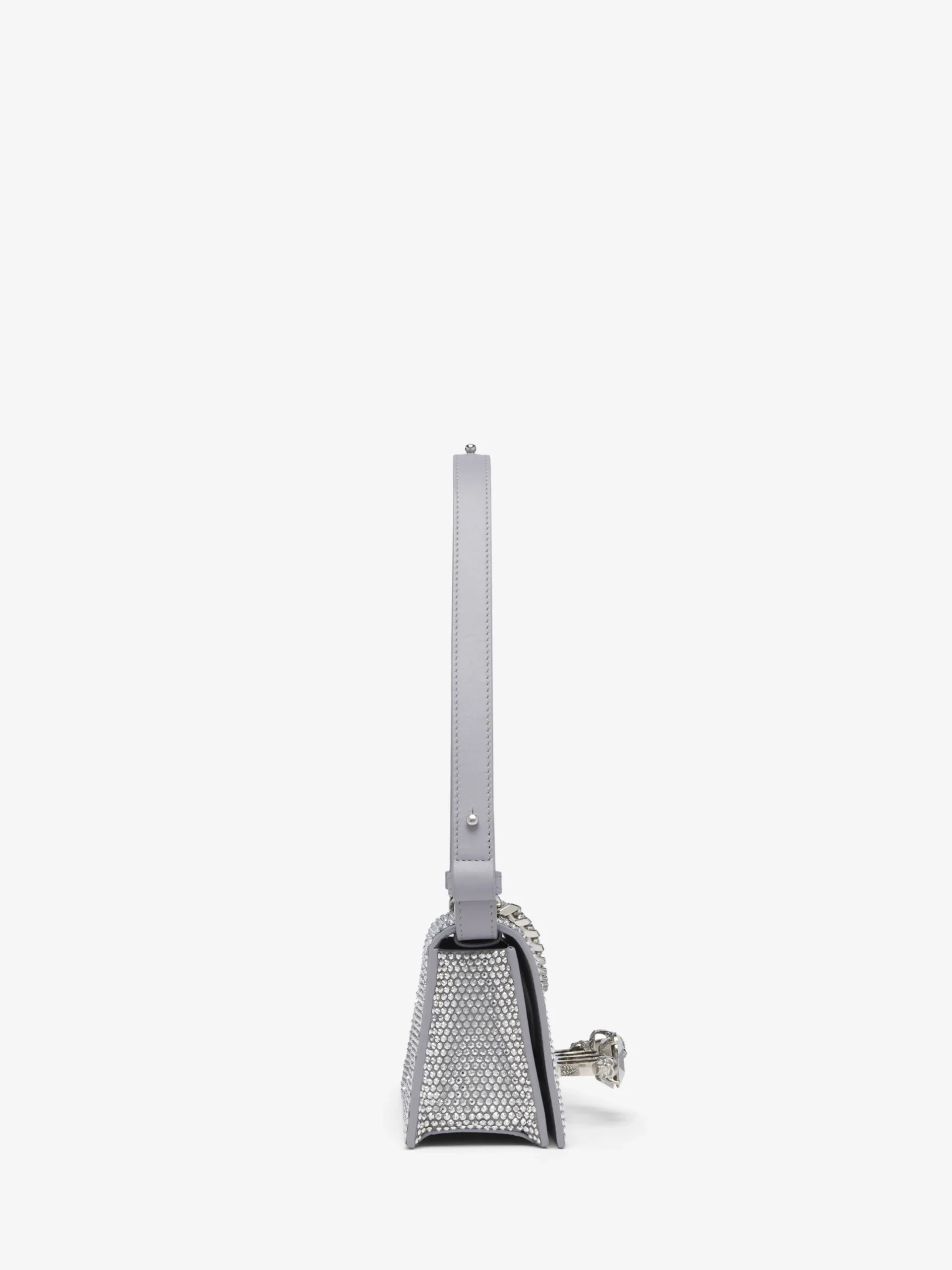 Women's Jewelled Shoulder Mini in Silver-finish