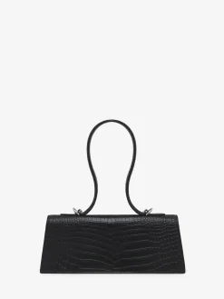 Women's Jewelled Top Handle in Black