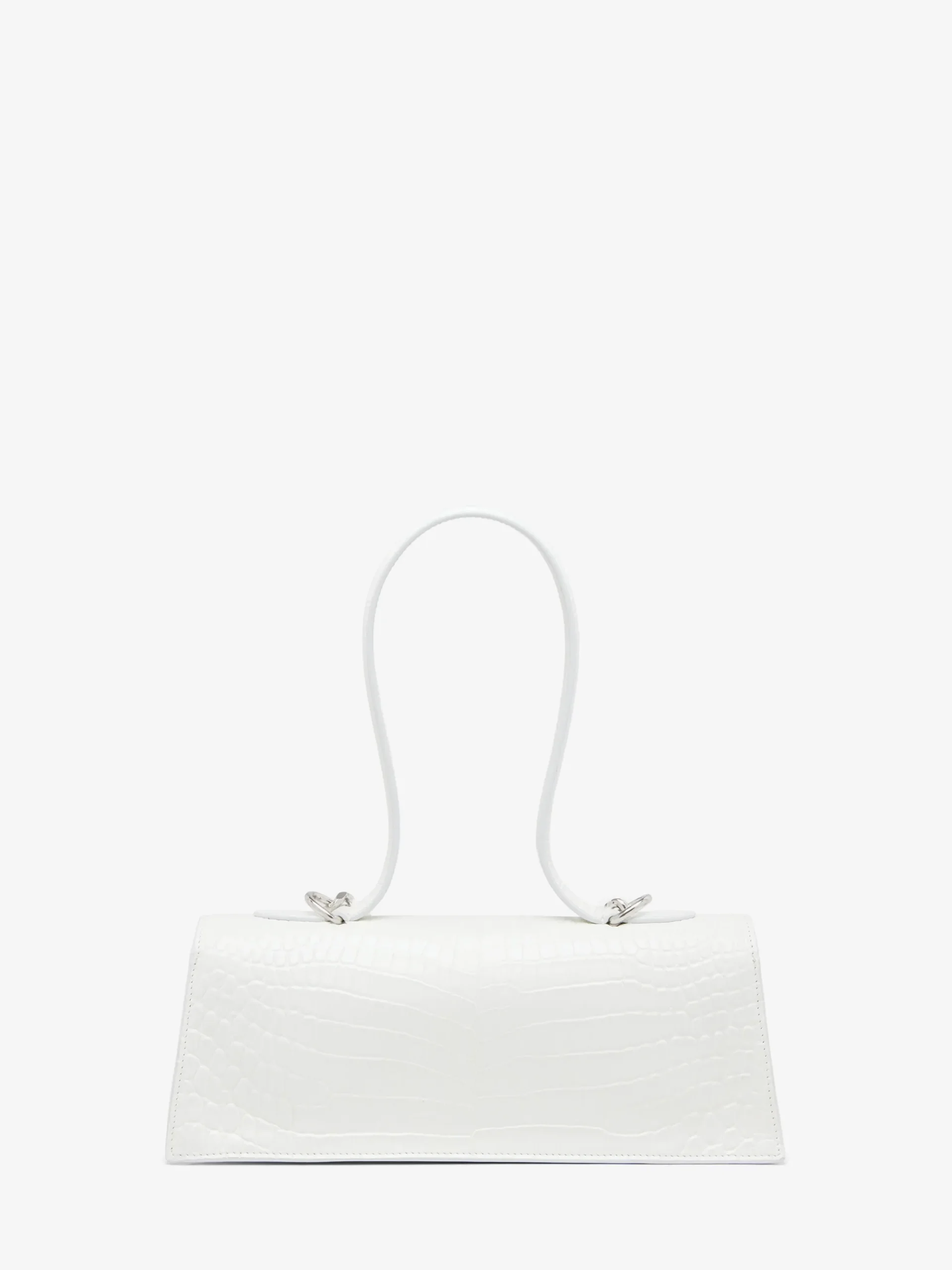 Women's Jewelled Top Handle in White