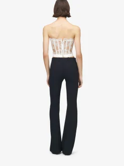 Women's Lace Corset in White