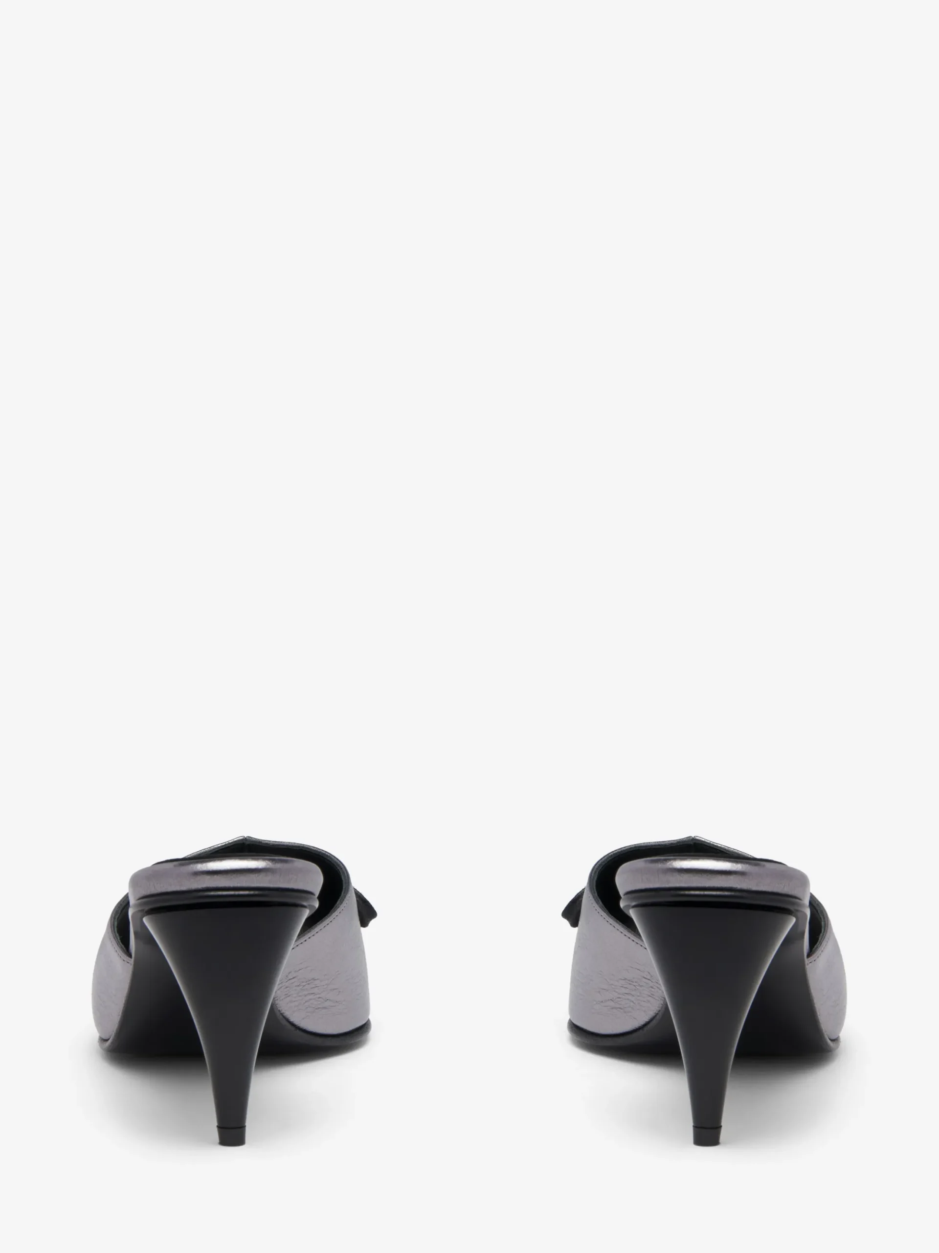 Women's Lexie Mule in Dark Silver