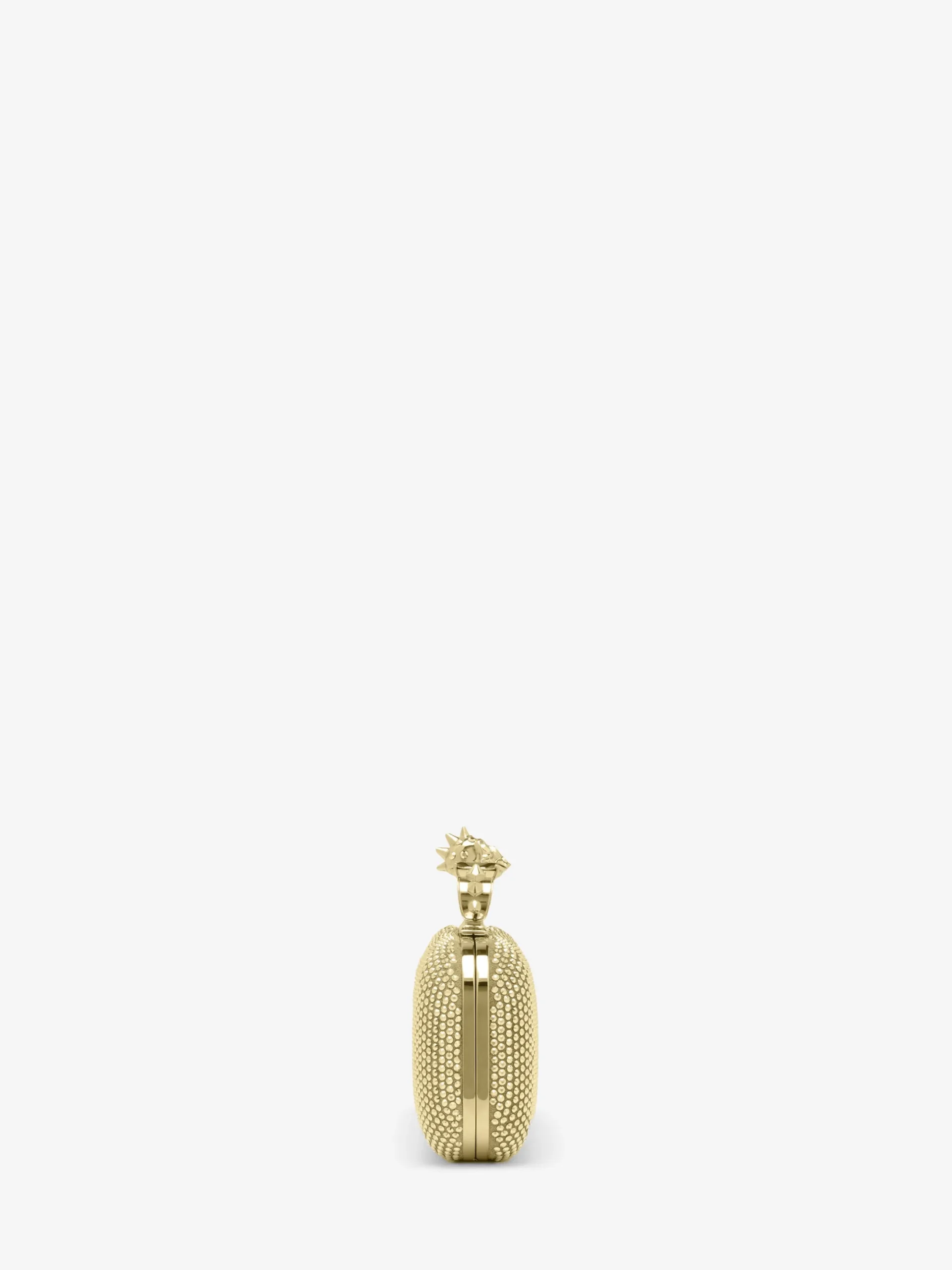 Women's Long Knuckle Clutch in Gold-finish