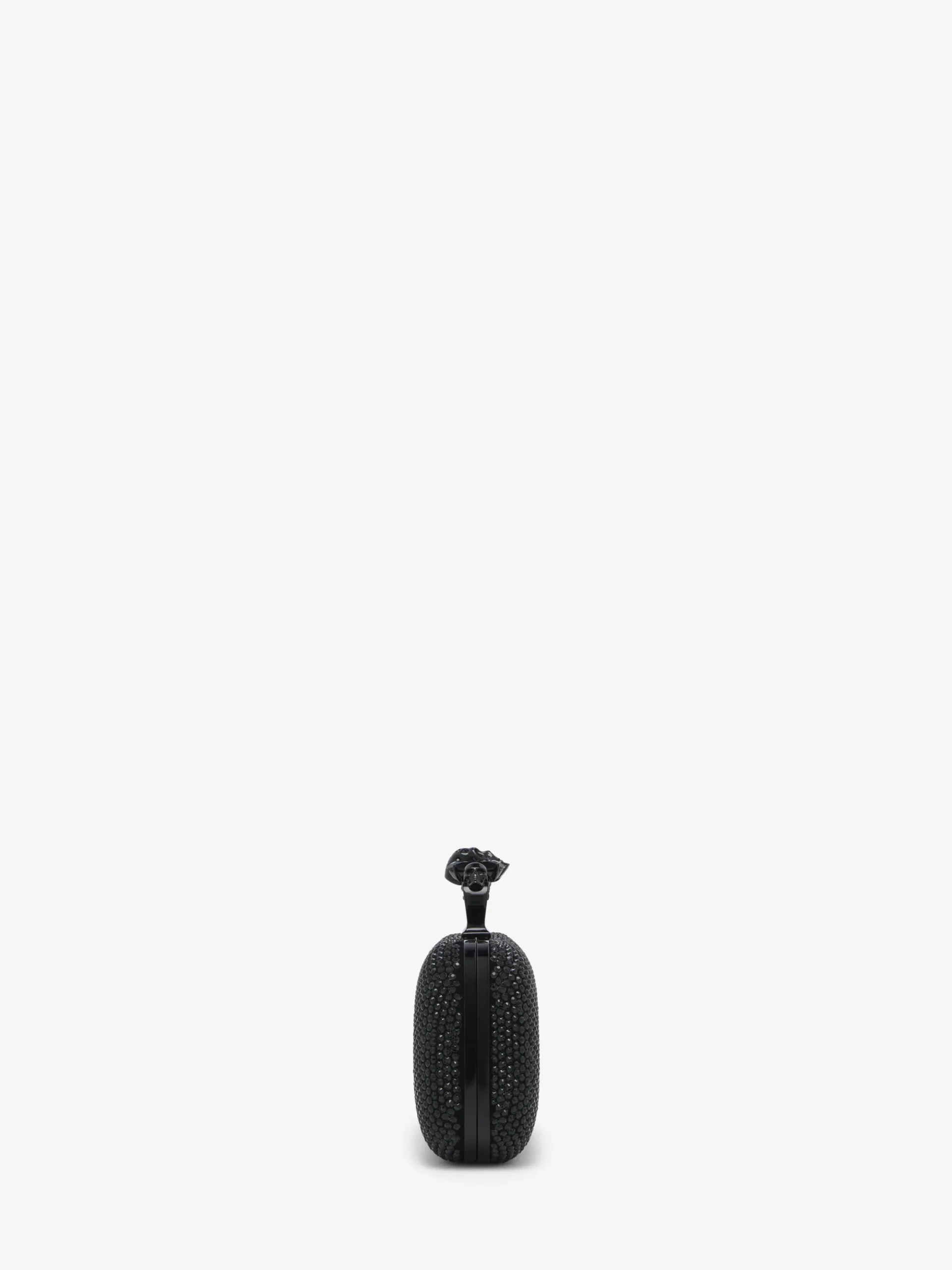 Women's Long Knuckle Clutch in Black