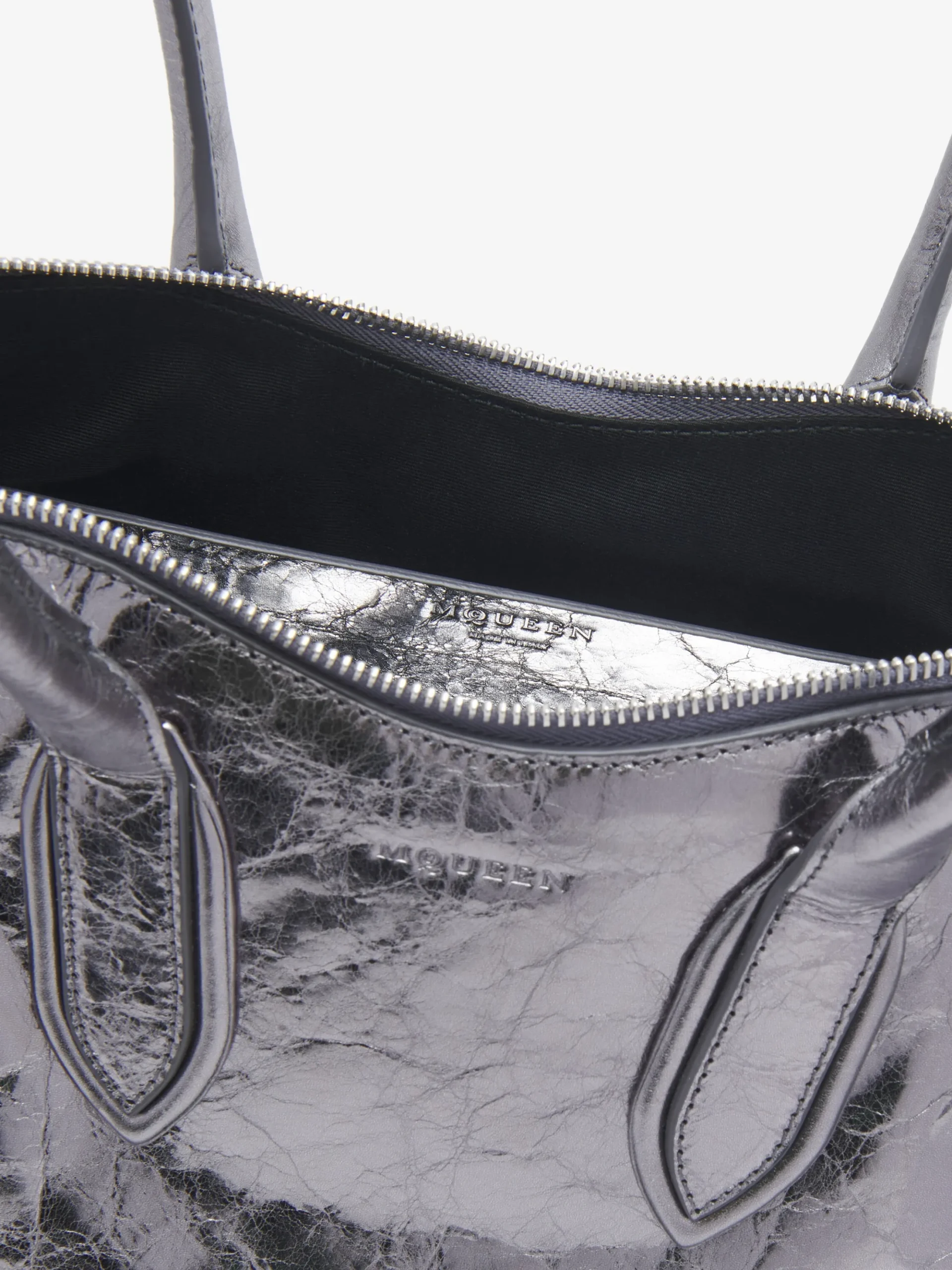 Women's Manta Bag in Dark Silver