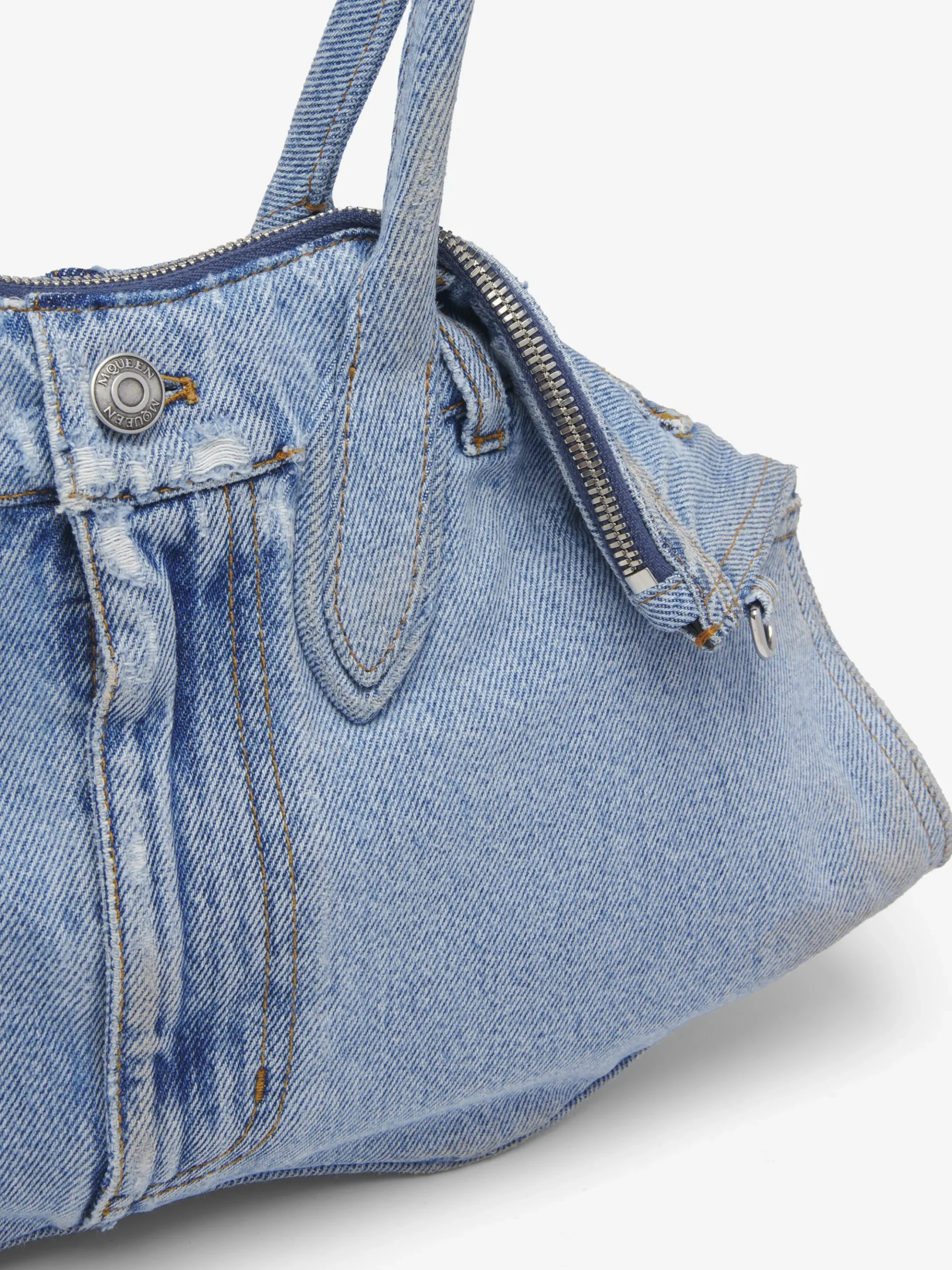 Women's Manta Bag in Washed Blue