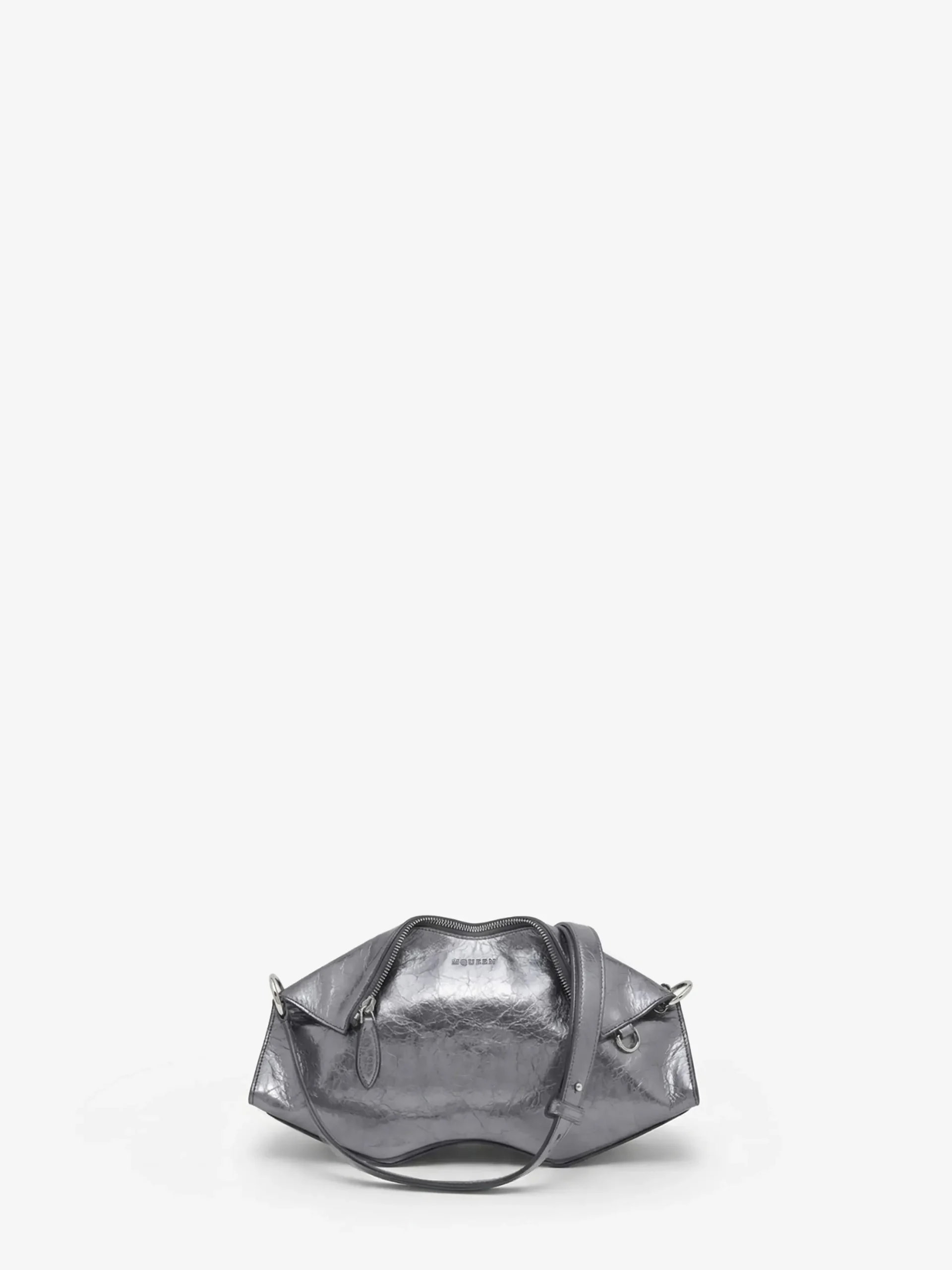 Women's Manta Clutch in Dark Silver