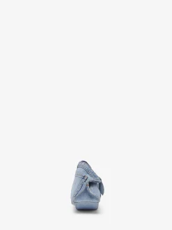 Women's Manta Clutch in Washed Blue