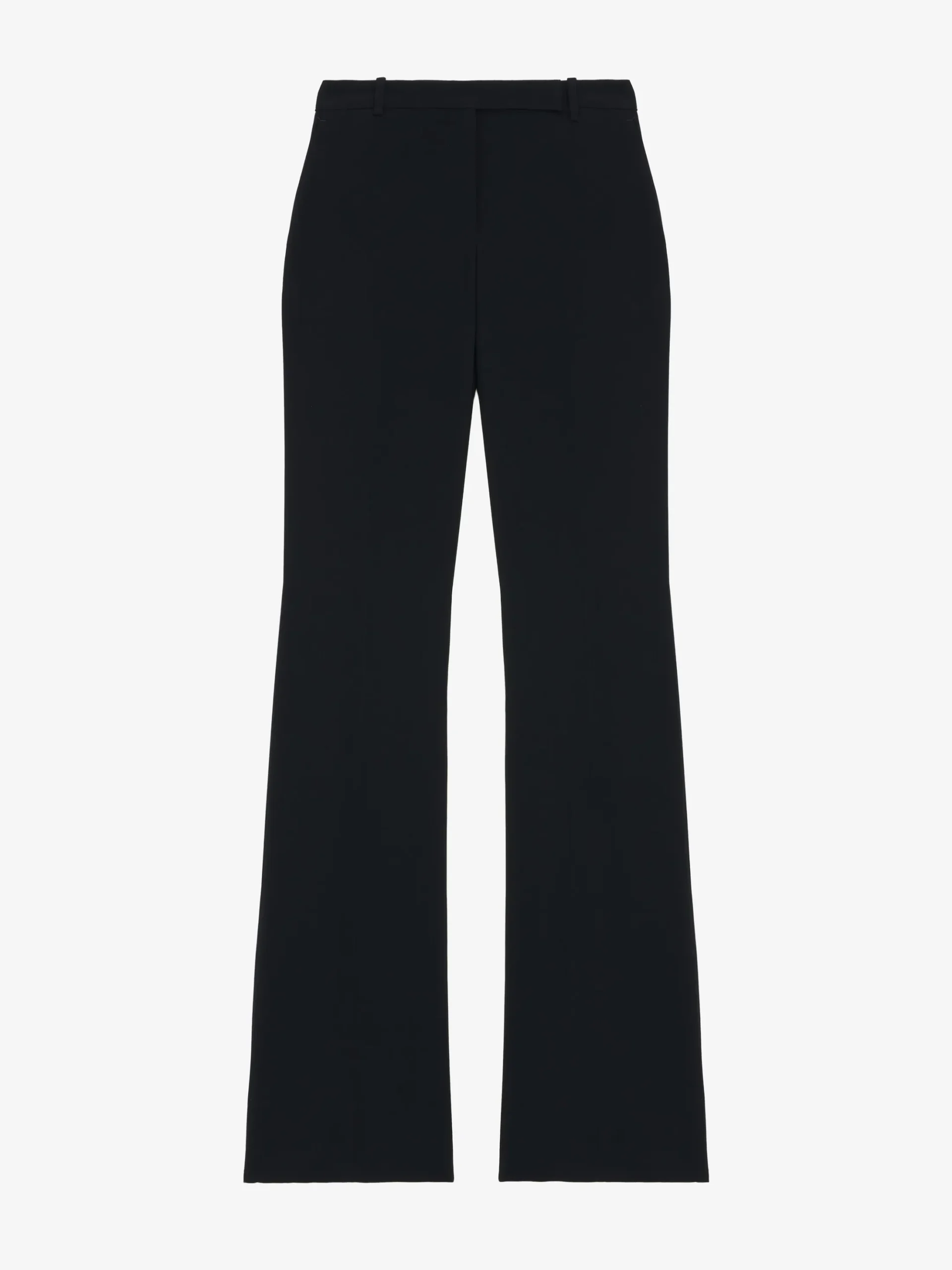 Women's Narrow Bootcut Trousers in Black