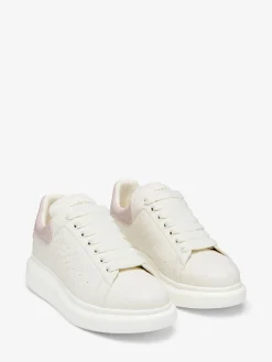 Women's Oversized Sneaker in Off White/Pink