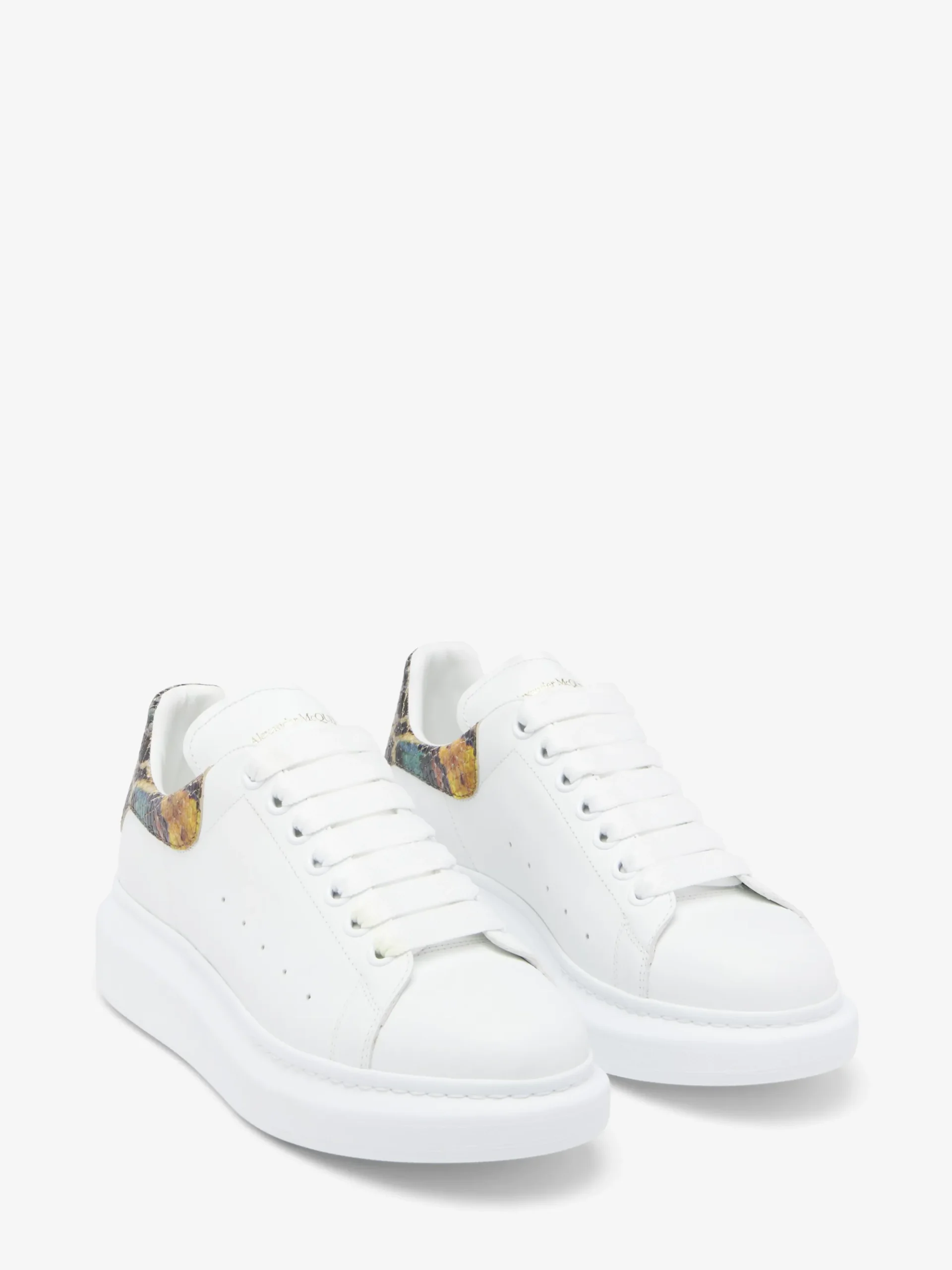 Women's Oversized Sneaker in White/Multicolour