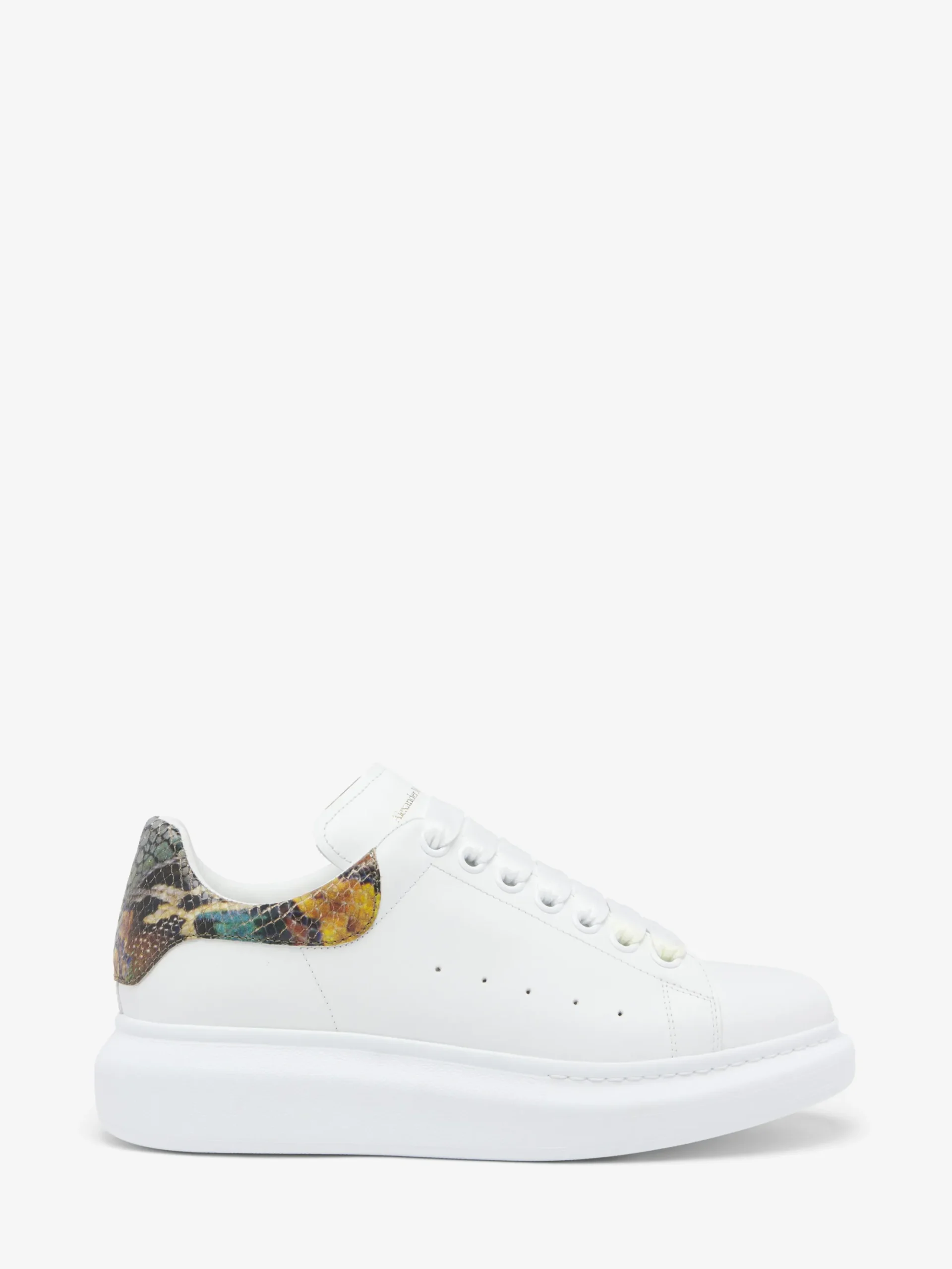 Women's Oversized Sneaker in White/Multicolour