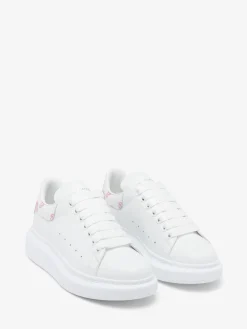 Women's Oversized Sneaker in White/Pink