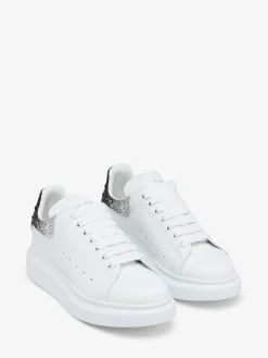 Women's Oversized Sneaker in White/Grey