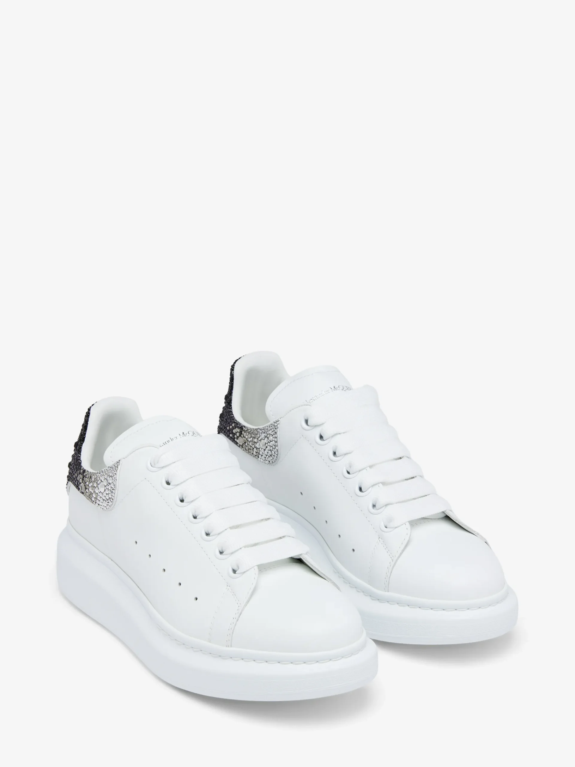 Women's Oversized Sneaker in White/Grey