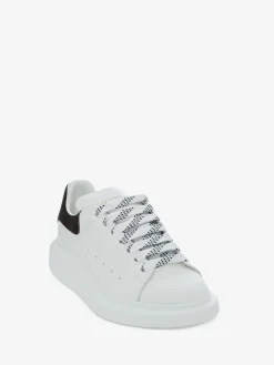 Women's Oversized Sneaker in White/Black