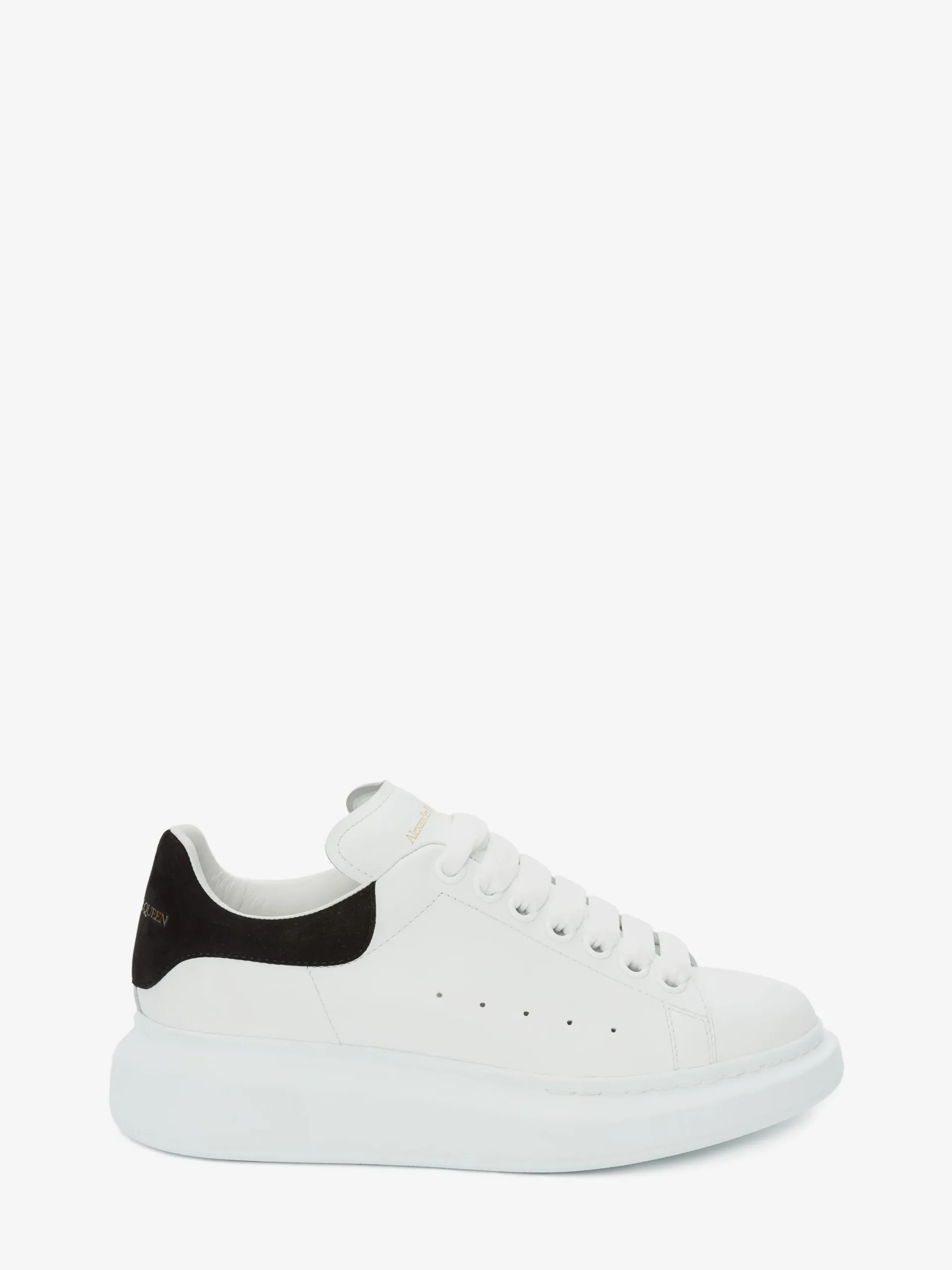 Women's Oversized Sneaker in White/Black